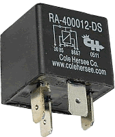 40 Amp SPST Relay with Diode